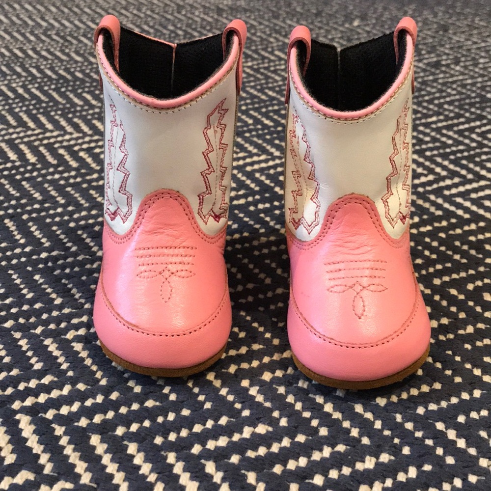 Baby girl cowboy boots, New!